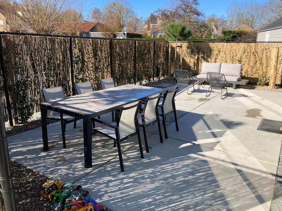 Vakantiewoning 1 Aan Zee, 400 Meter Van Het Strand Заутеланде Экстерьер фото