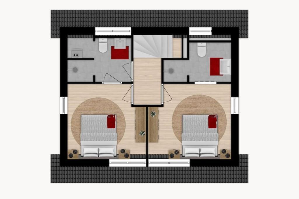 Vakantiewoning 1 Aan Zee, 400 Meter Van Het Strand Заутеланде Экстерьер фото